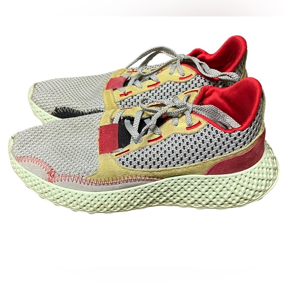 Retro Steve Madden Women’s 6.5 High End Running Shoes Red & White - Picture 3 of 8